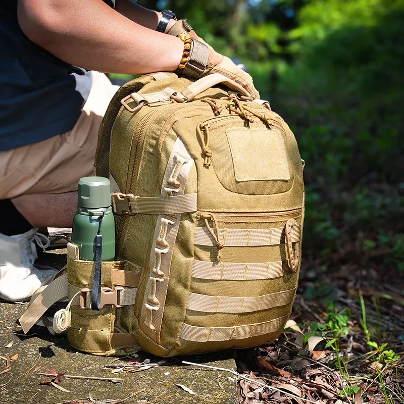 Waterproof and breathable tactical dragon egg backpack lightweight outdoor travel hiking bag large capacity decompression backpack Hiking Trekking Rucksack