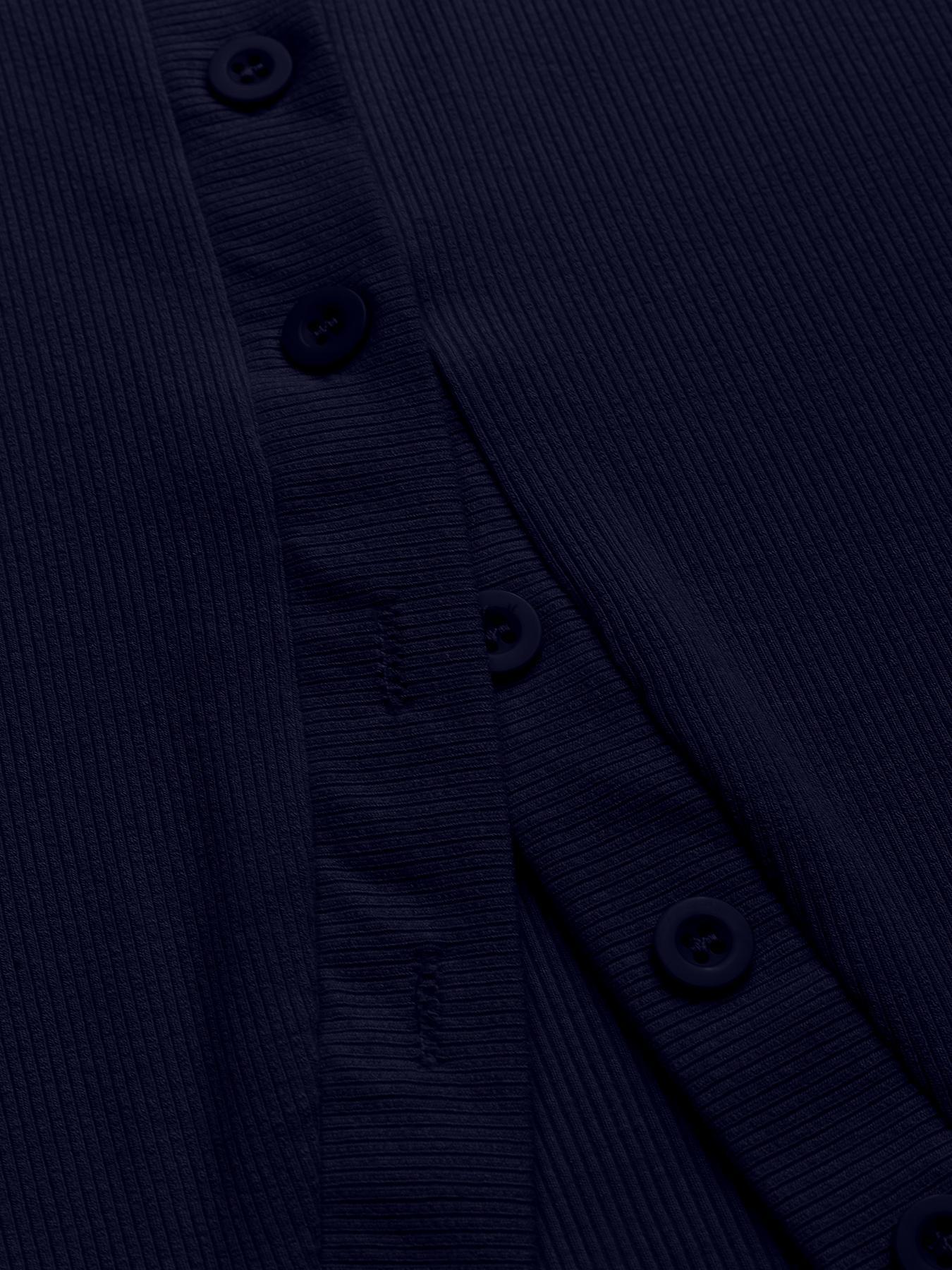 Women's Solid Color Button Fitted Basic Tee, Casual Short Sleeve Round Neck T-shirt for Daily Wear, Ladies Clothes for All Seasons