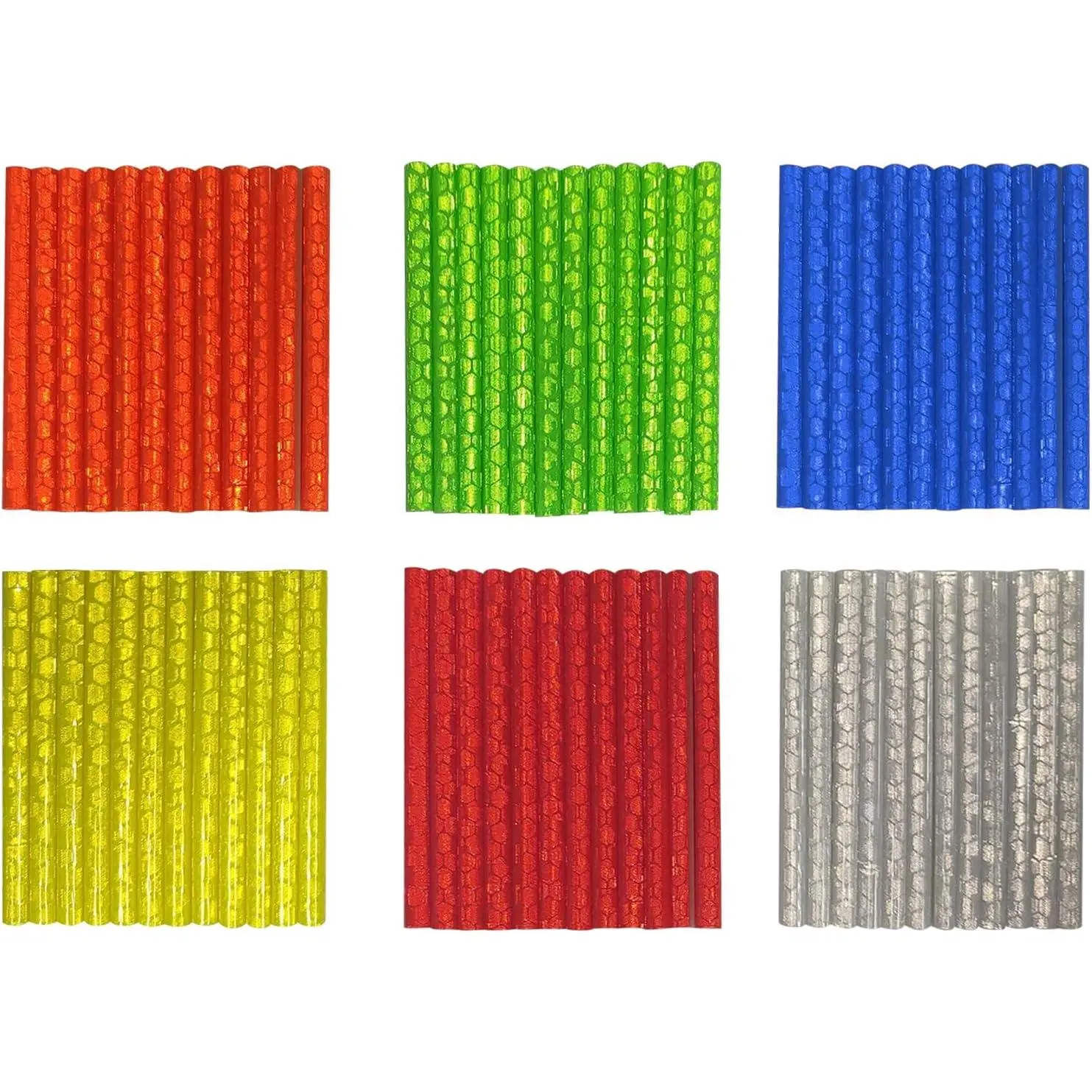 72 Pack Bicycle Spoke Reflectors, Lightweight Clip-On Strips with 360° Visibility for Night Riding, Bike & Motorcycle Compatible Safety Decoration, Bike Compatible