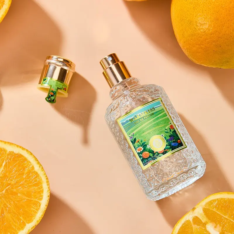 Warmkiss Blood Basil Perfume for Women, Fruit Scent, Citrus Fragrance, Fresh Sweet Aroma, Long-Lasting Sillage