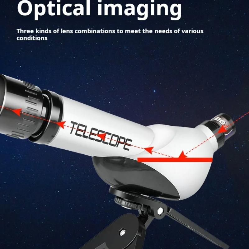 Astronomical Telescope, High Definition High Power Portable Telescope with Tripod, Educational Science Experiment Toy, Birthday Gift for Teens