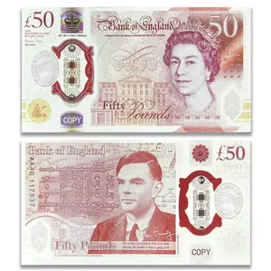 100pcs British Pound Pet Memorial Coins, Lightweight Pet Memorabilia Collection, Collectible Coin Props, Pet Tribute Paper Currency