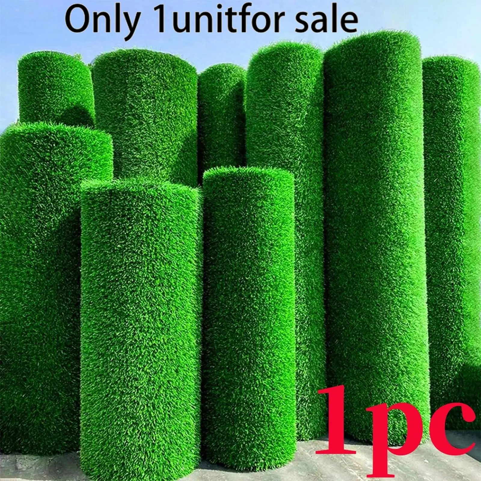 Artificial Grass Carpet, Plastic Lawn Mat, Interlocking Rug, Roof Installation, Landscape Greening, Durable Synthetic Turf