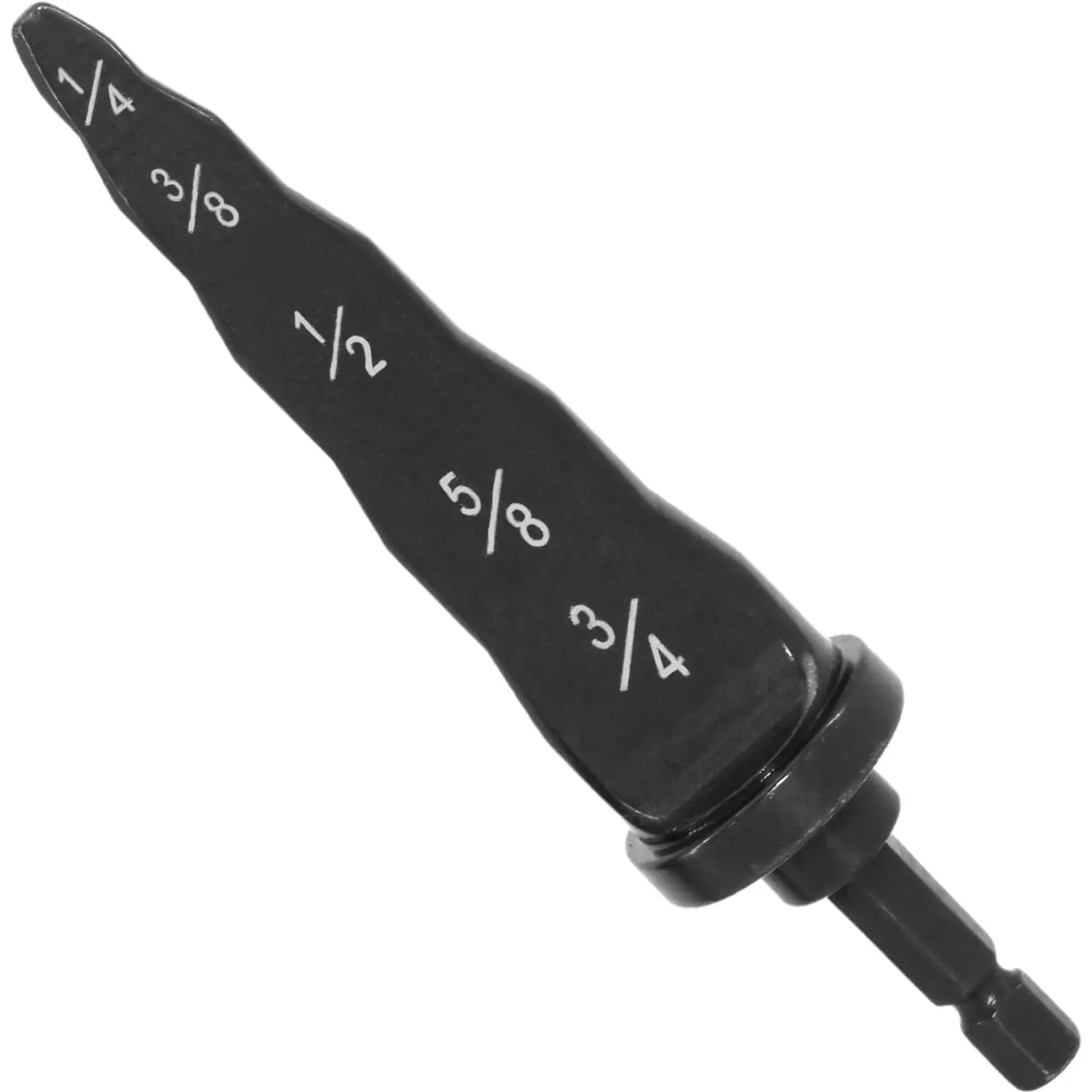 5-in-1 Copper Pipe Swaging Tool Drill Bit, 1/4" to 3/4" HVAC Tube Expander, 1/4" Hex Shank Spin Set for Soft Copper &  Tubing Repair