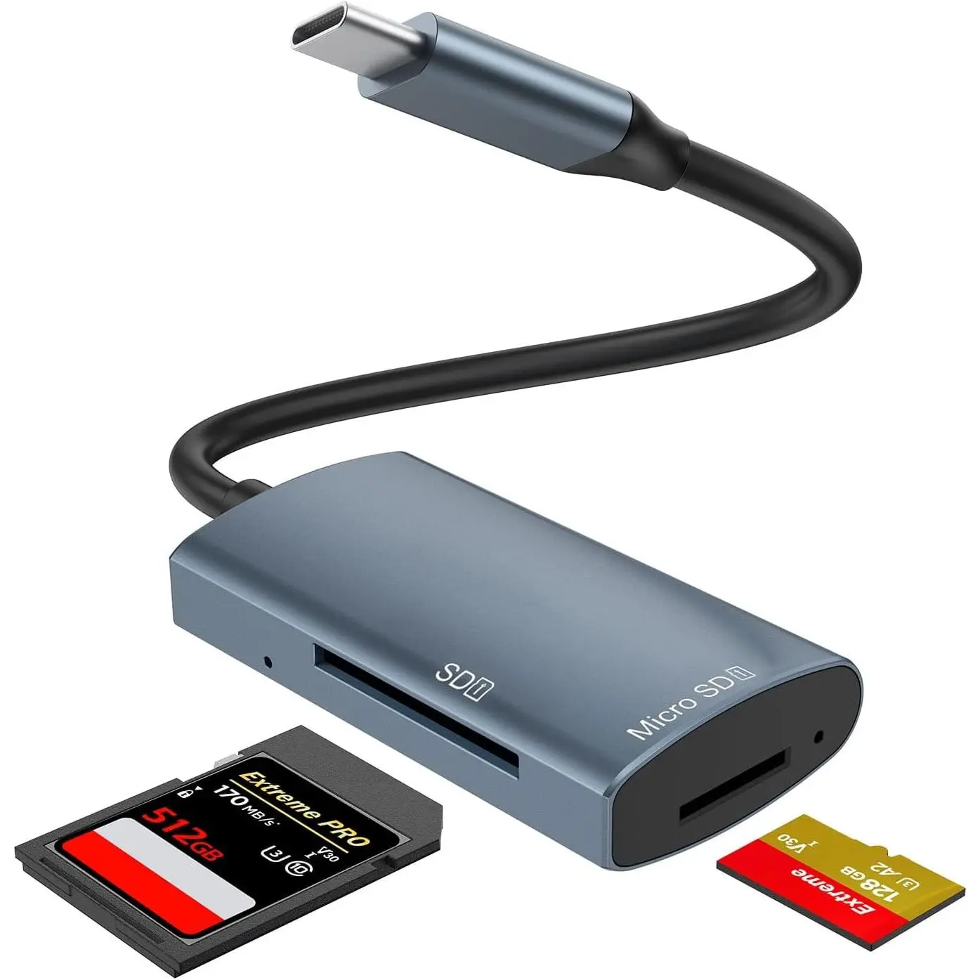 SD Card Reader USB C,   SD Card Adapter, USB 3.0 Memory Card Reader, Supports TF SD SDHC SDXC  SD  SDHC  SDXC, for  15, ipad, MacBook pro,  S22,  P50