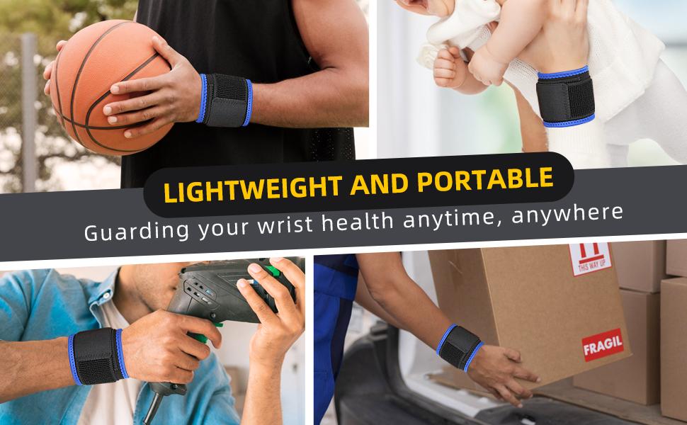 Wrist Brace, Compression Wrist Strap Support Wrist for Men & Women, Youth & Elderly, Boys& Girls, One Size Adjustable, Sports Wristband 1 PCS (Pink)