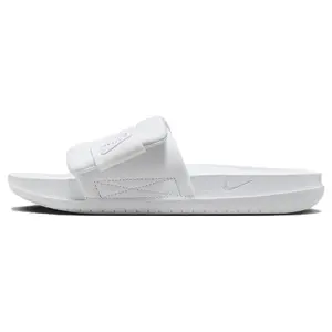 Nike Offcourt Women's Durable Breathable Slide Sandals in White Verifiable, with credentials and supporting global authentication