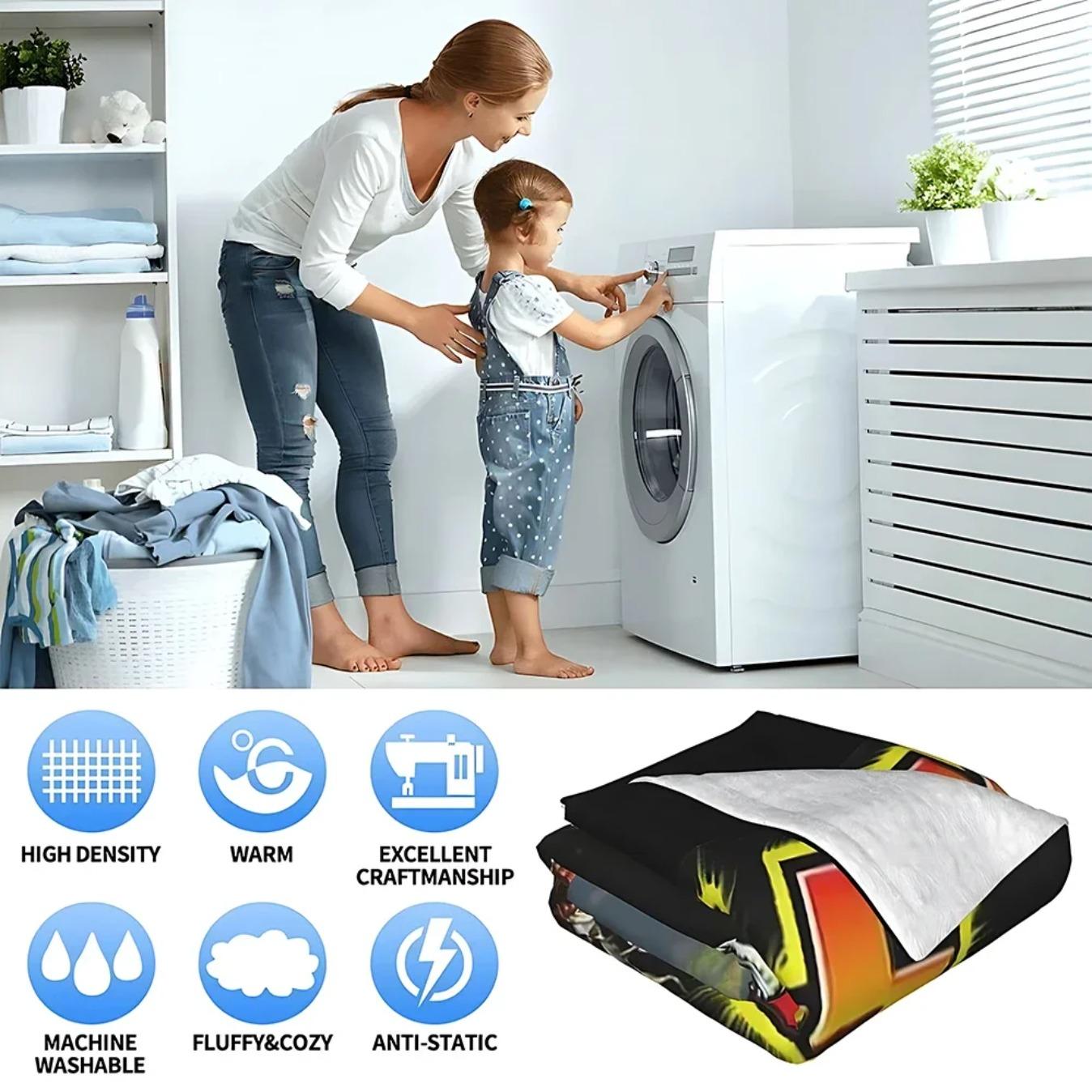 Spy x Family Anime Cartoon Printed Flannel Blanket Soft Cozy Warm Throw Blanket for Sofa Bed Picnic Travel Home Decor Birthday Gift for Fans