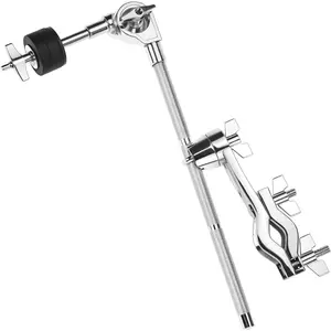 Drum Cymbal Extension Stand, 33cm Drum Cymbal Arm Attachment for  Skill Levels, Cymbal Boom Arm with Clamp Holder