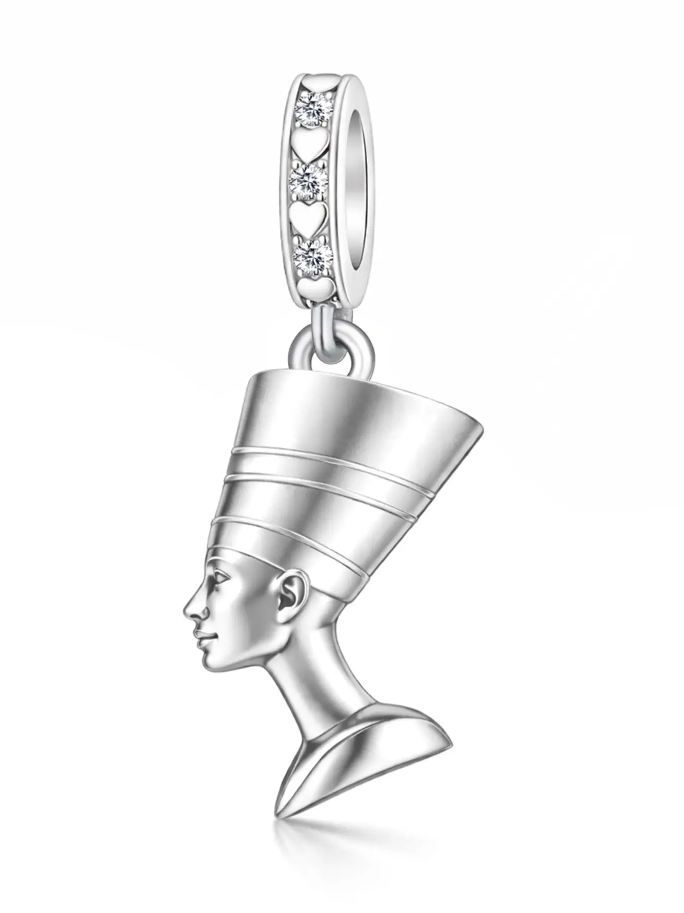 Egyptian Charm Pendant, Copper Plated Silver Color, All Seasons, Classic Style, Perfect Gift for Friends, Travel Souvenir
