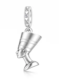 Egyptian Charm Pendant, Copper Plated Silver Color, All Seasons, Classic Style, Perfect Gift for Friends, Travel Souvenir