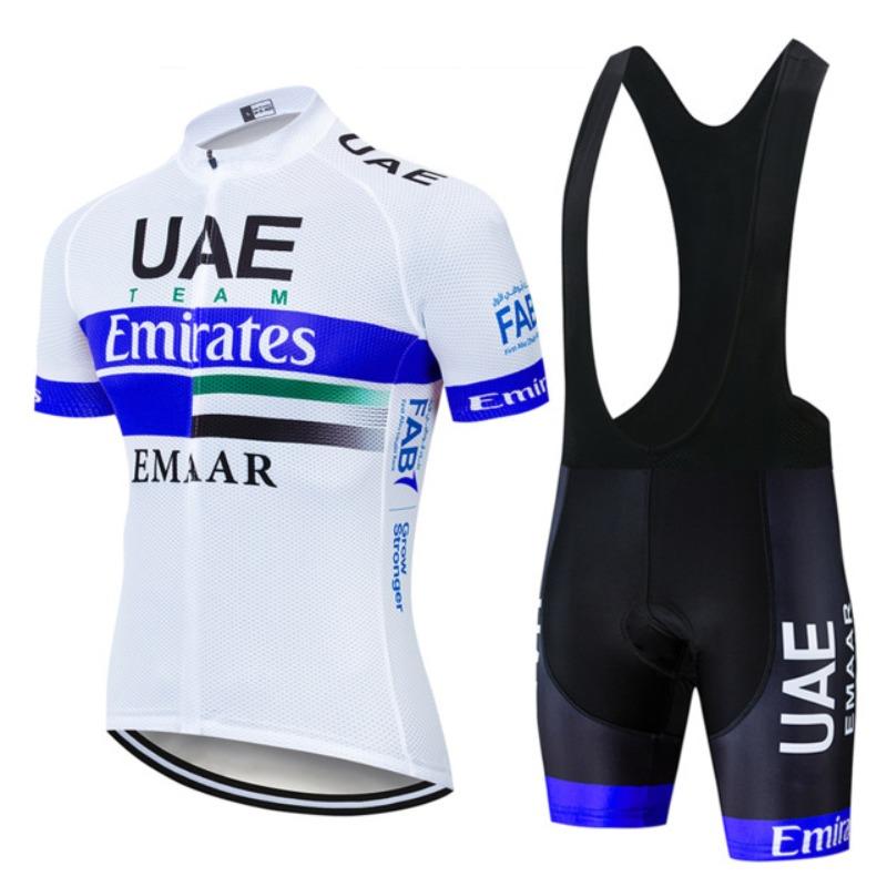 Summer short-sleeved cycling suit, quick-drying road bicycle, bicycle overalls, men's cycling suit. bib tracksuits men