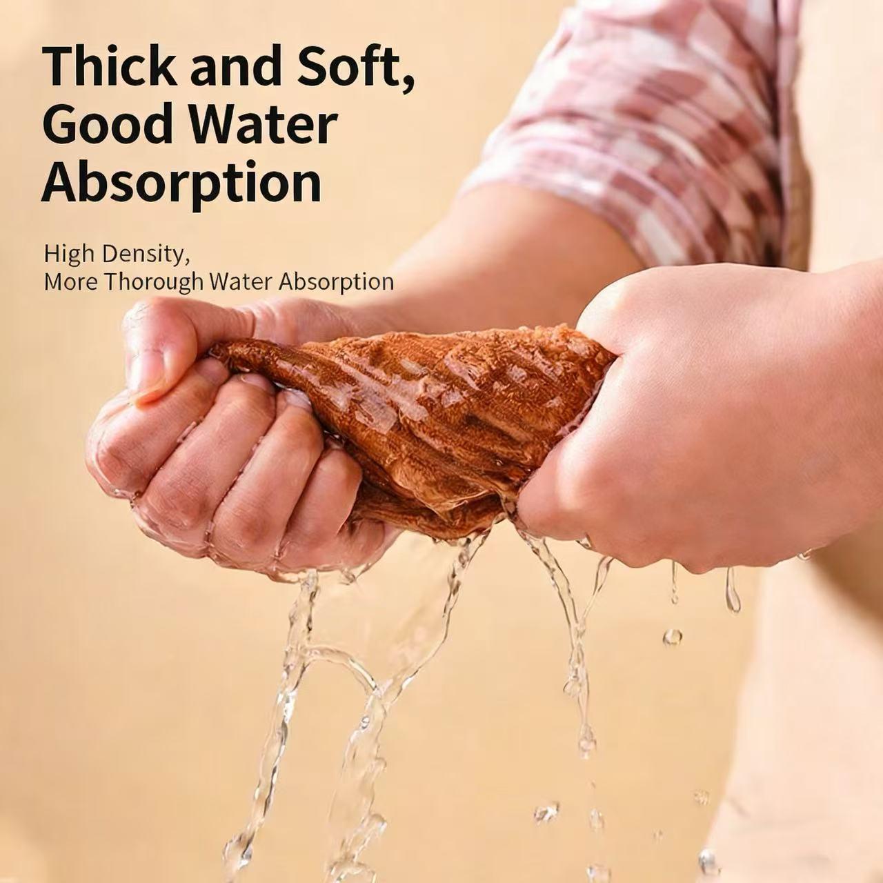 5pcs Teacup Embroidered Dishcloths, Quick-Dry Cleaning Rags, Thickened Large Kitchen Towels, Soft and Breathable, Bathroom Hand Towels, Car Wiping Cloths, Tableware and Glass Cleaning Cloths, Multi-functional Multi-purpose Square Towels