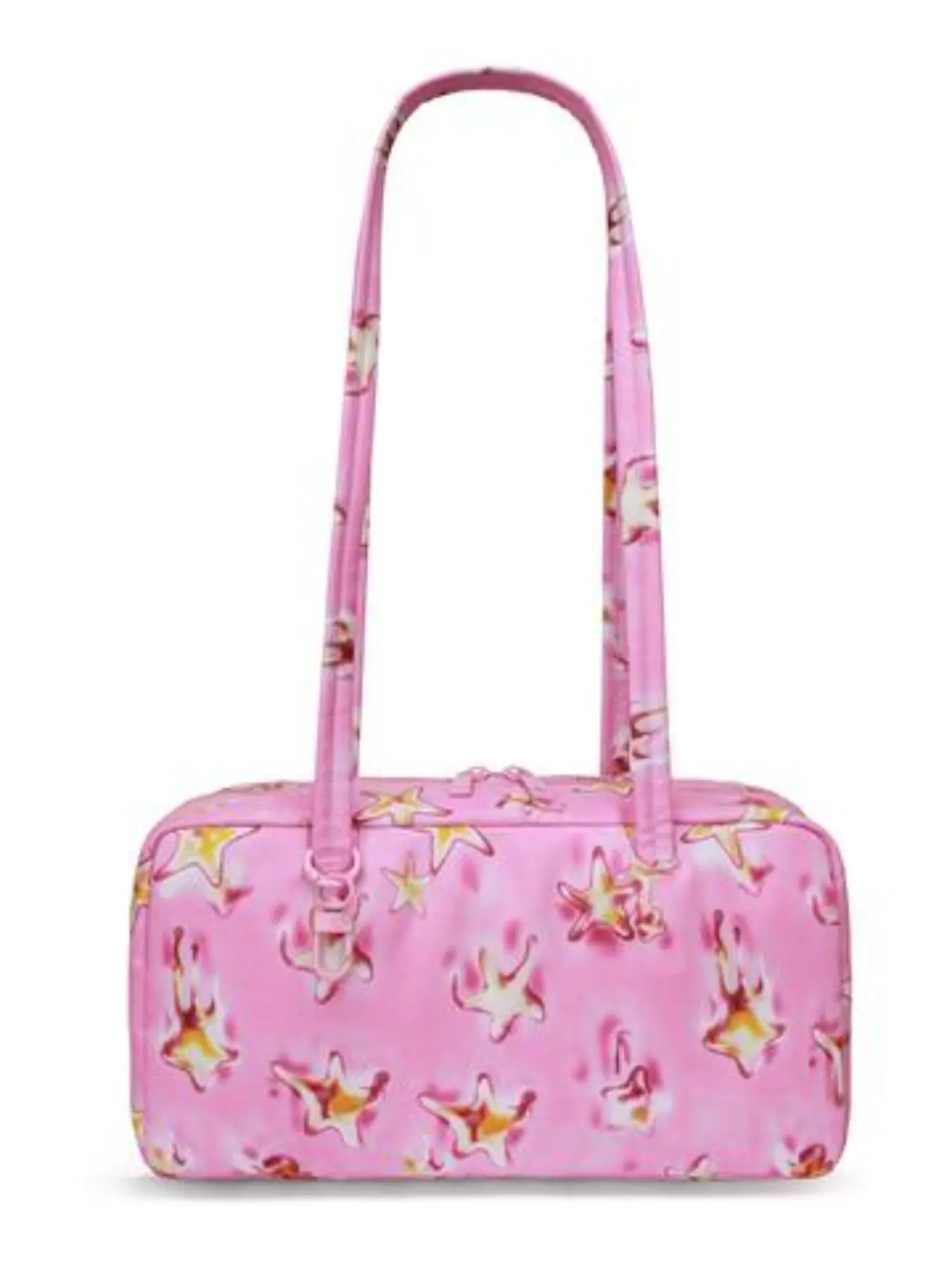 Women's Lightweight Nylon Bowling Bag, Casual Shoulder Clutch, Large Capacity, Leopard Pattern, All Seasons, Daily Use Handbag