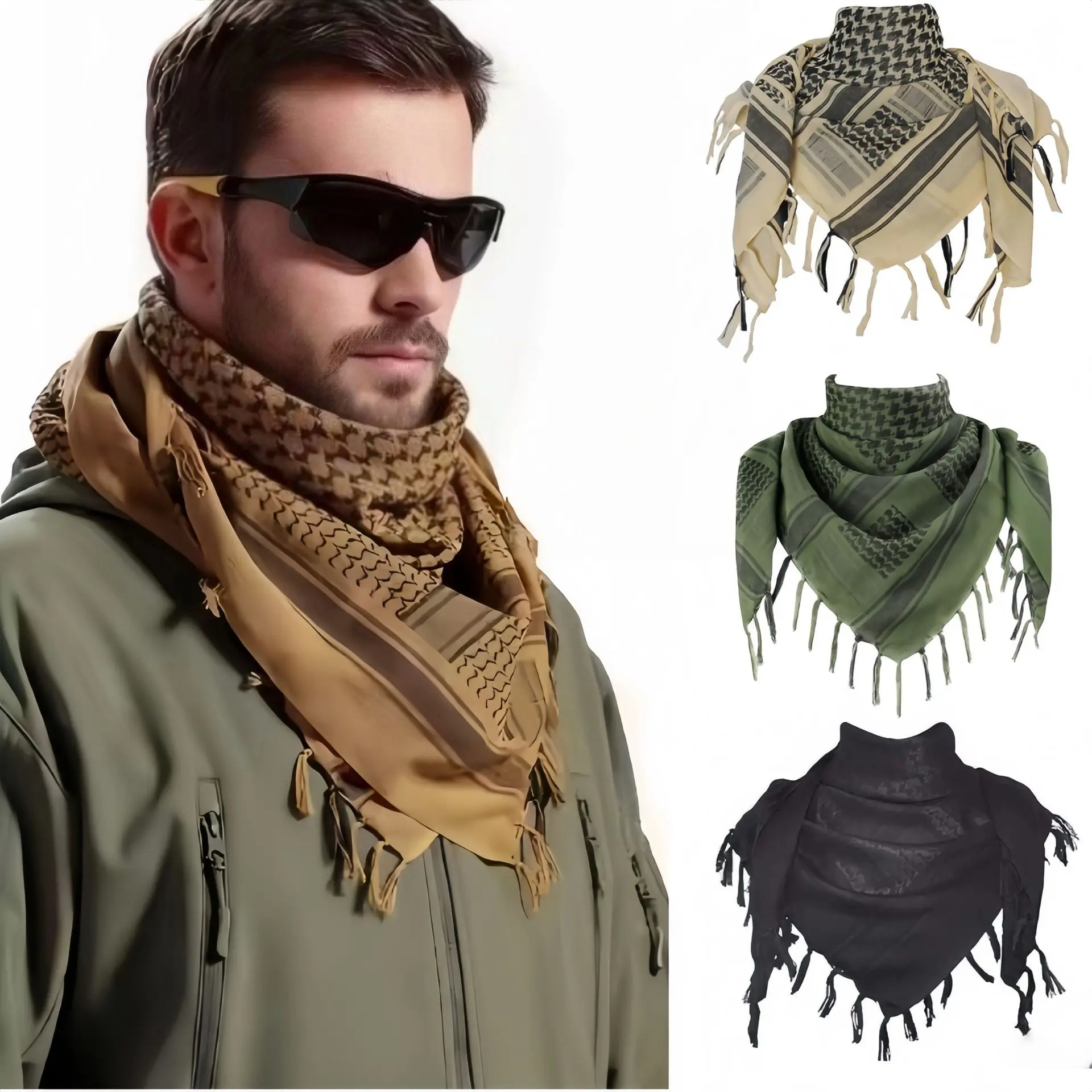 Tactical Cotton Shemagh Scarf