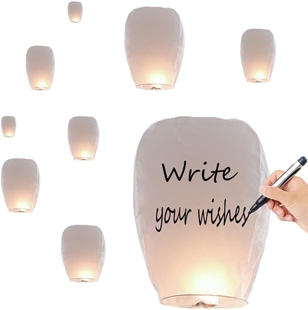 22 Pack White for Paper Lanterns. Paper Lanterns Make Activities More Meaningful, Each Package is Equipped with Operating Instructions. 22W