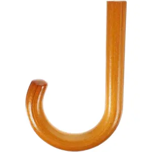 Umbrella Handle , J Shape  Color Curved Grip for Folding Umbrella Repair