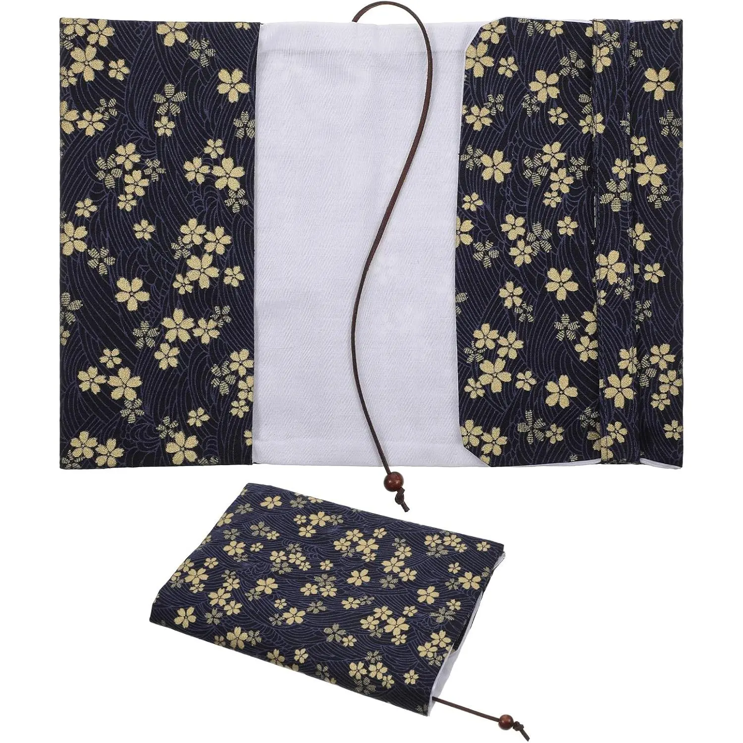 Book Covers for Paperbacks,Book Cover Protector Adjustable Fabric Fit A5 Size 5.5x8.2 Inch Paperbacks for Hardcover Softcover Novels Protection