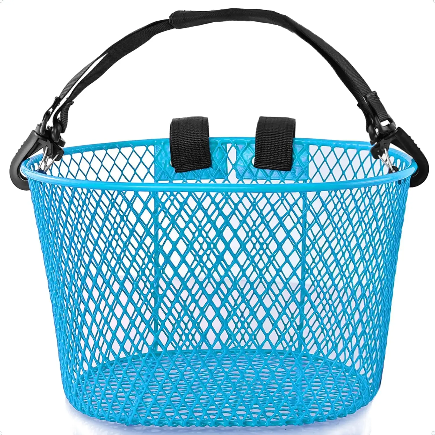 Adult  Basket Front,  Basket for Women,  Metal Wire  Basket with Carrying Handle, Suitable for  Adult Bicycles, Practical  Accessories