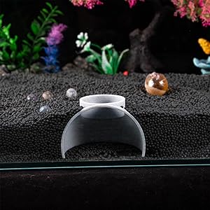 Aquarium Underground Tunnel Cave - Fish & Shrimp Hideouts for Aquariums, Reptile Hide, for Aquatic Pets to Breed, Play and Rest, Fish Tank Decoration, for Fishs, Shrimp, Reptiles, Amphibians, & More!