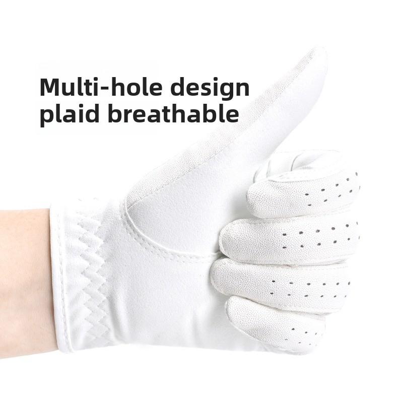 Golf gloves sports non-slip wear-resistant men's and women's outdoor sweat-absorbing breathable hand protection training gloves