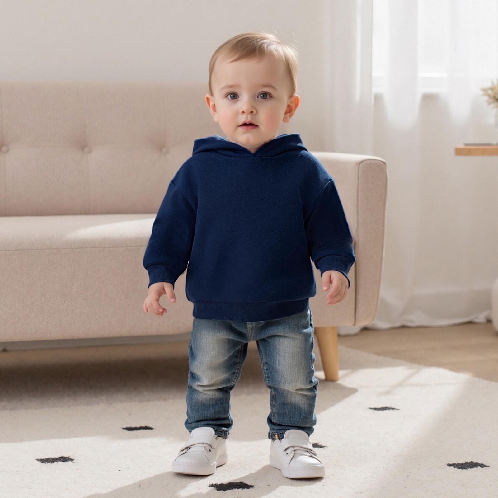 Kids Hoodie Light Weight Sweatshirt Loose Fit Solid Color Long Sleeve Boys Girls Fall Spring Pullover Clothes for Toddlers Kids Hoodie Light Weight Sweatshirt Loose Fit Solid Color Long Sleeve Boys Girls Fall Spring Pullover Clothes for Toddlers