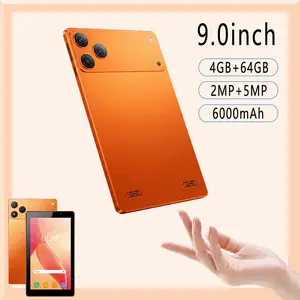 New 9-inch tablet Android 13 4GB RAM 64GB ROM WiFi Touchscreen Tablet supports WIFI Bluetooth function Parents can control pre installed educational learning software Dual camera MTK 8-core Ramadan children's gift