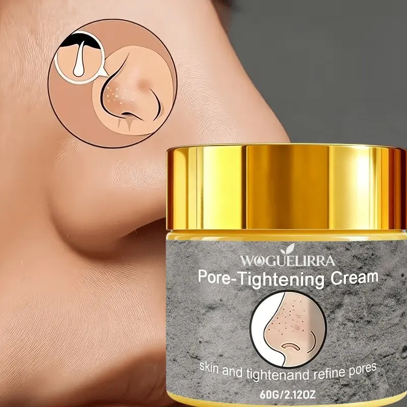 Pore Tightening Cream, Deep Cleans Pores, Smooths Skin Texture, Balances Oil and Moisture, Suitable for All Skin Types