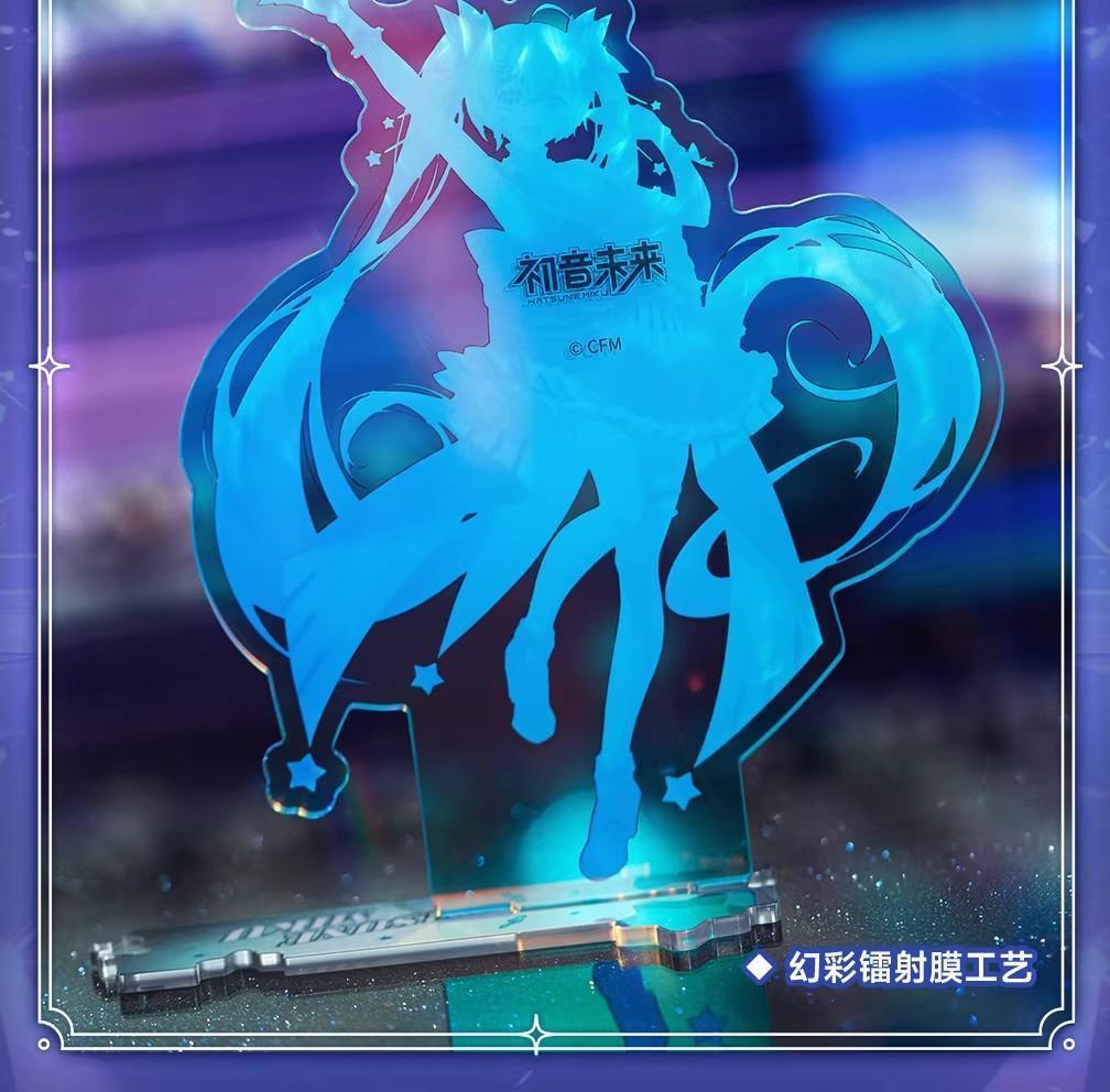New Genuine Moeyu Hatsune Miku Acrylic Standee Star Shining Voice Display Ornament Hatsune Miku Anime Merchandise Gift Toy