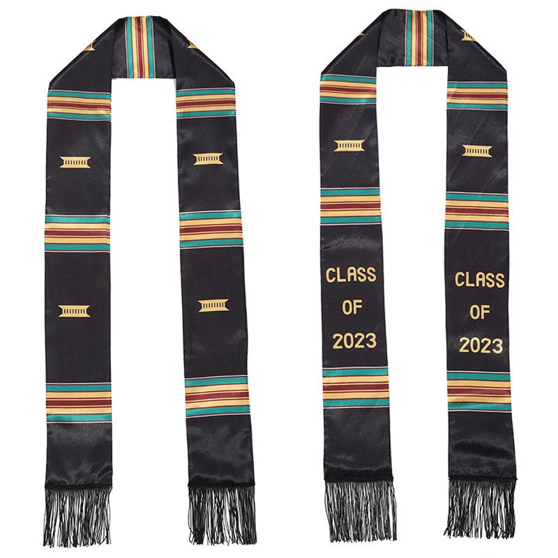 Graduation Stole Class of 2026| Celebrate Culture with the African Graduation Stole Senior 2026 Graduation Sash, Class Of 2026 School Ceremony Decorations
