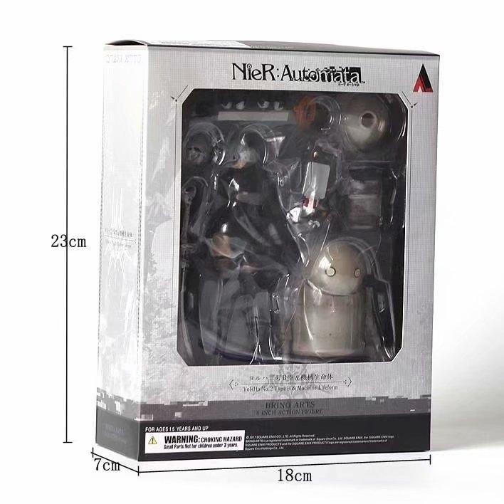 PA 2B No.2 Type B Yorha Figuras Nier Automata 2b Action Figure Toys Manga Shfiguarts Anime Peripheral Movable Collection Model