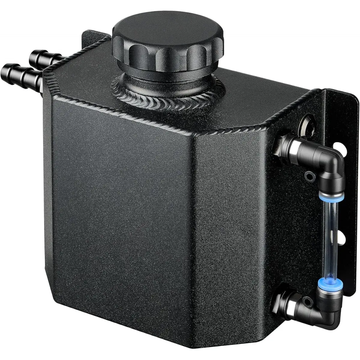 Coolant Overflow Tank, Aluminum Radiator Tank, Reservoir Expansion Tank Universal 1L