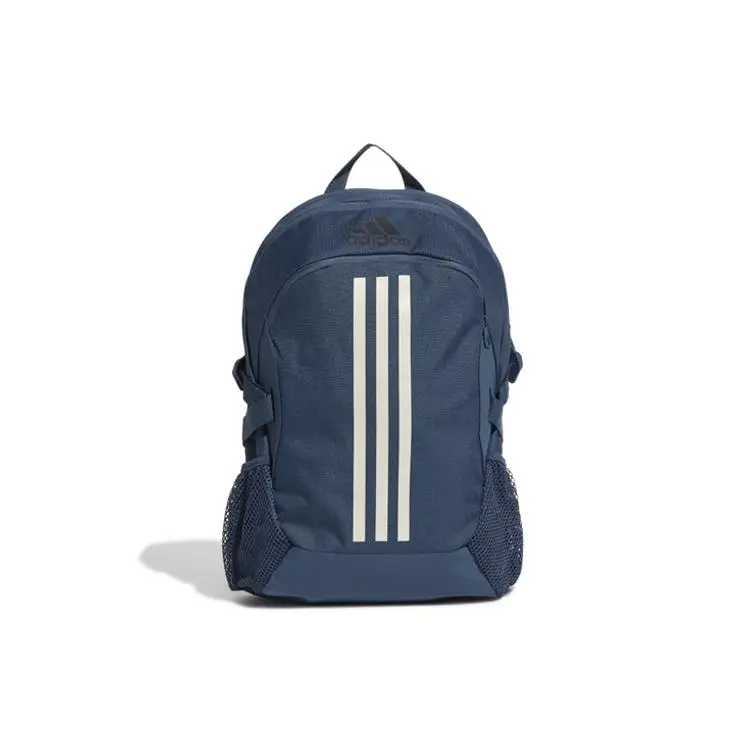 Adidas BP Power V Polyester Backpack for Men and Women – Classic Style in Navy Brown