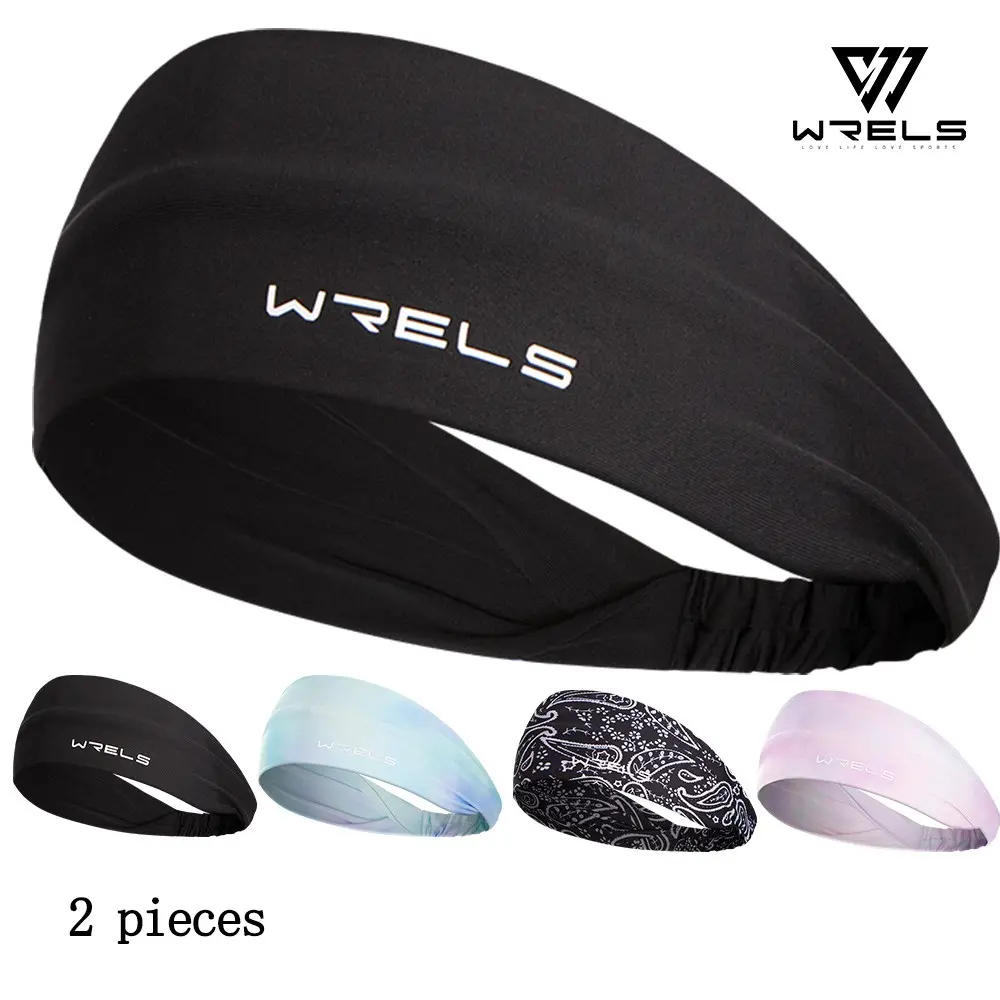 Wrels Summer Sports High Elastic Sweatband, Outdoor Running Basketball Sweatband for Men, Fashionable Fitness Headband for Women