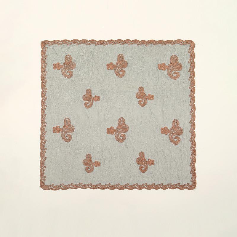 Boho Style Paisley Pattern Square Scarf, Vintage Style Headscarf for Women, Fashion Accessories for Daily Wear, Paisley Print Shawl