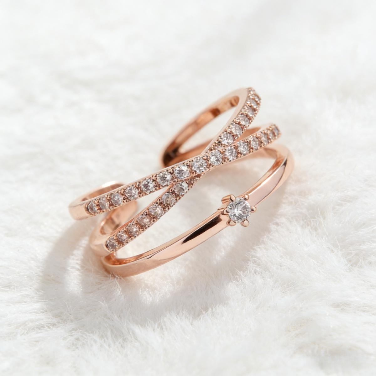 Women's Adjustable Open Cross Ring, Perfect for Dates, BFF Gifts, Parties, Gatherings & Daily Wear