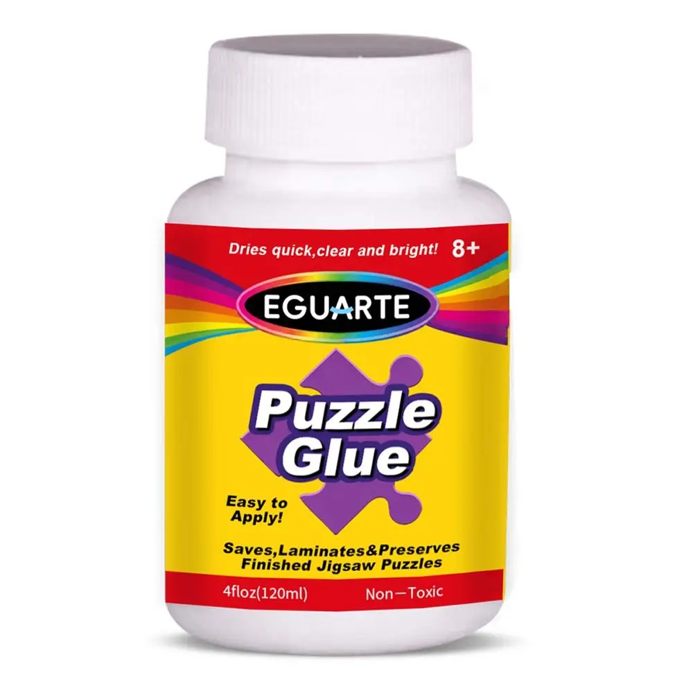 Sealant for Jigsaw Puzzles, Diamond Art Puzzle Glue, Easy-To-Use, Prevents Cracks and Scratches, Provides Glossy Finish, DIY Supplies