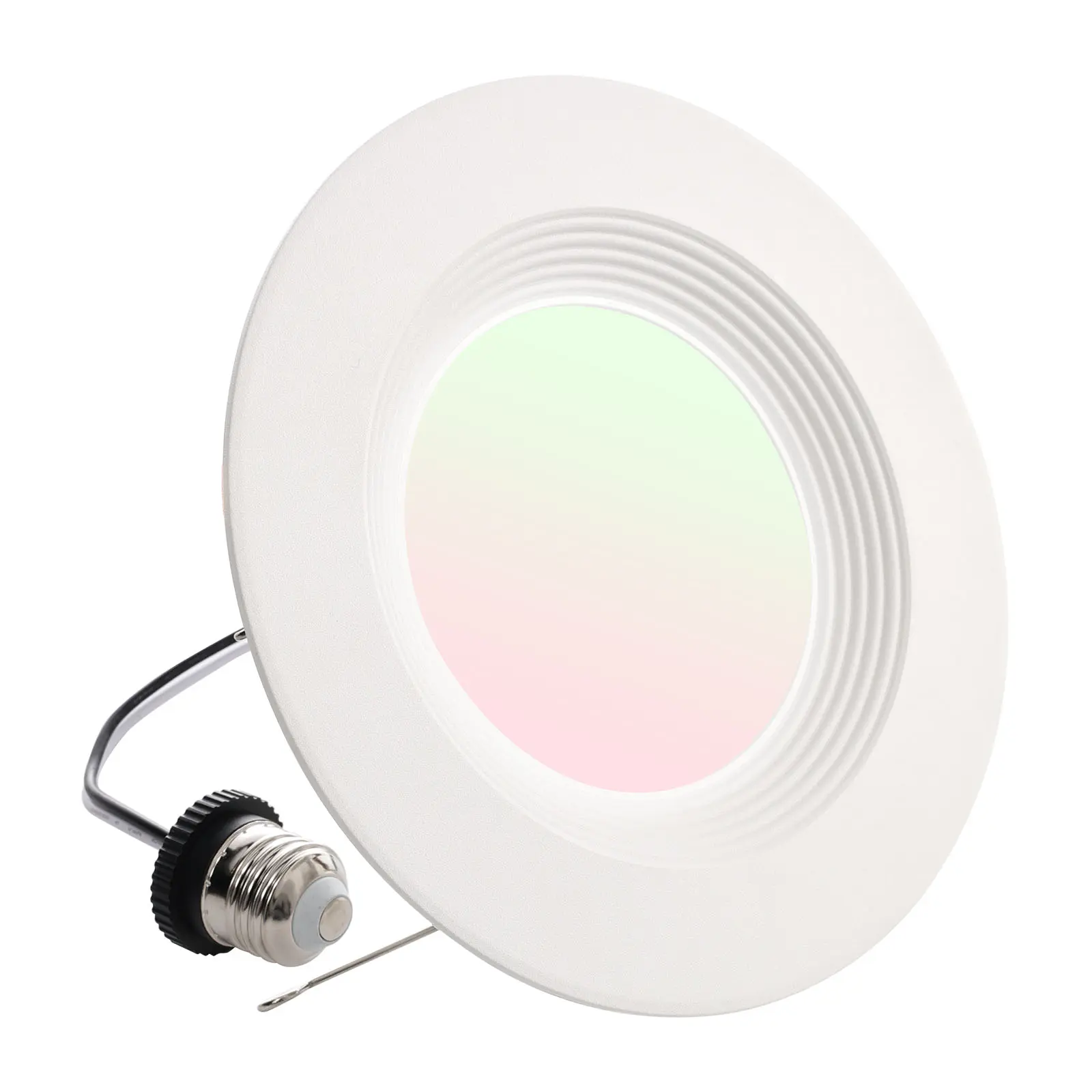 12 Pack LED Recessed Lighting, 5/6 Inch, Retrofit Can Lights, 1050 LM 13W 120V, Selectable 5CCT 2700K/3000K/3500K/4000K/5000K, 10% to 100% Dimmable, Compatible with E26 Base and TP24 Connector