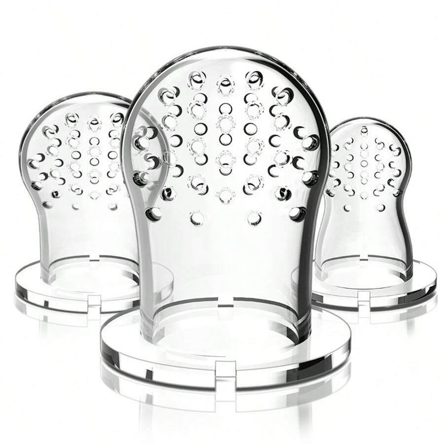 Rabbit Chewy Snack Fruit & Vegetable Baby Food Supplement, Includes Three Extra Bags S M L Sizes, Perfect for Healthy Feeding Options