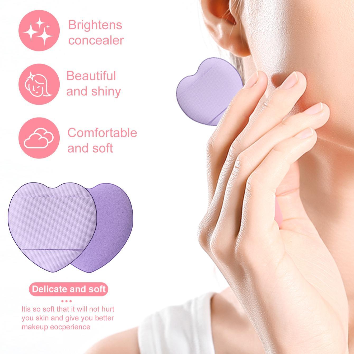 Makeup Set, 31pcs/set Cosmetic Sponges & Puff & Sponge & Headband & Cleansing Puff & Eyelash Curler & Mask Brush & Eyebrow Template & Tweezers & Wrist Strap