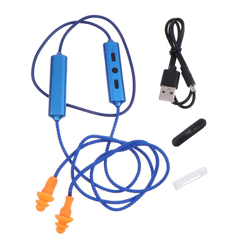 Protection Ear Plugs Wired Bluetooth Headset For Work Noise Suppression Hearing Protection superbox