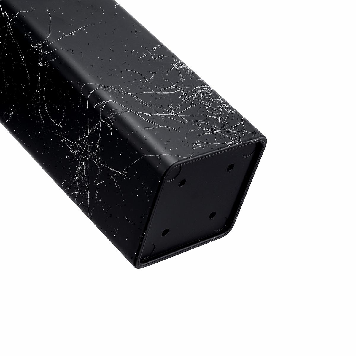 Modern Marble Pattern Knife Block, Multifunctional Knife Holder, Kitchen Utensils Storage Rack, Home Organizer for Kitchen, Kitchenware