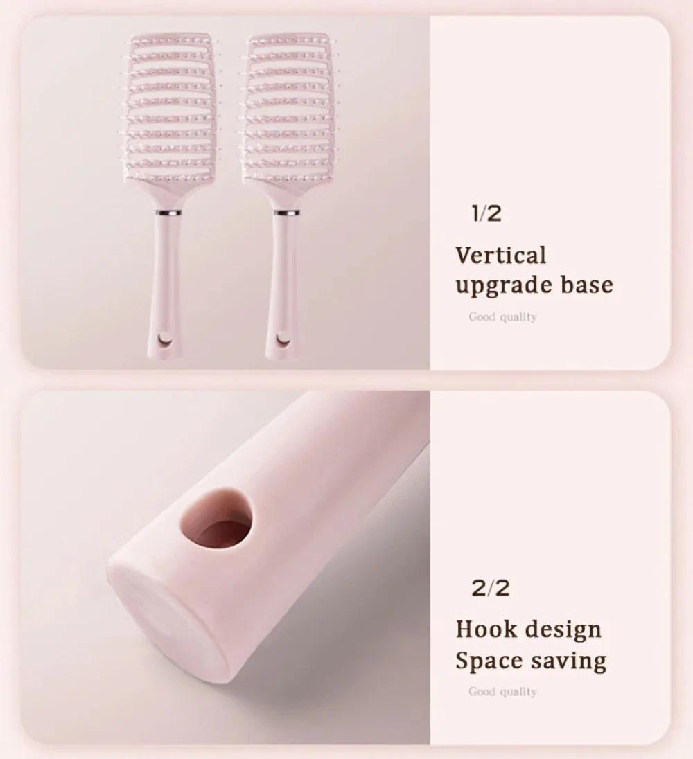 Anti-Hair Loss Air Cushion Massage Hair Brush - Fluffy Hair Styling Tool For All Hair Types Long Thick Thin Curly Natural
