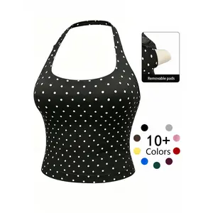 Women's Tight-Fitting Halter Sports Tank Top, Comfortable Fashion Workout Gym Yoga Shirt, Multi-Color Outdoor Fitness Running Jacket Winter Coat Tee Striped Cropped Loungewear Zip Up Classic Cardigan Valentine Gift