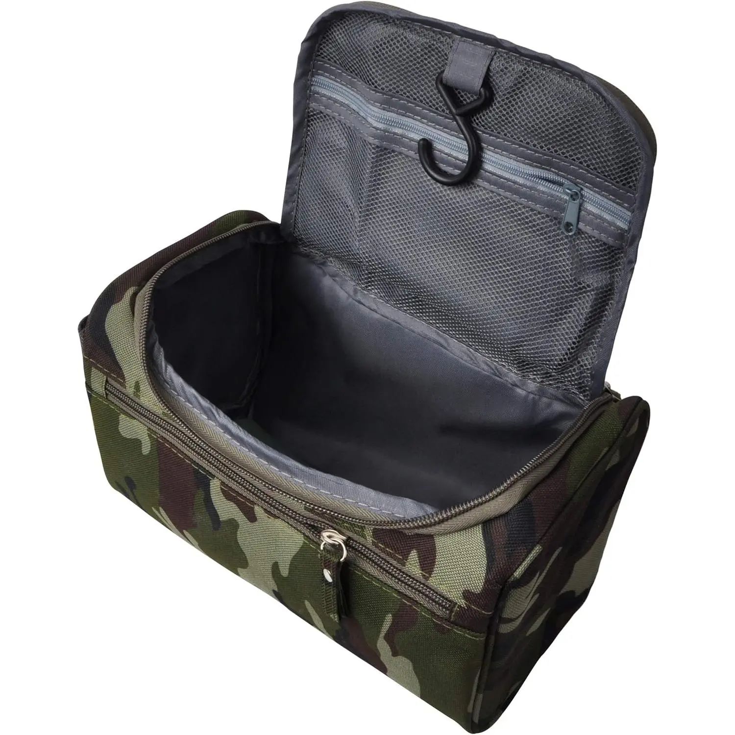 Men's toiletry bag, small travel shaving bag, shower and bathroom pouch, hygiene bag