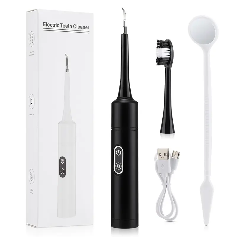 Electric Toothbrush, Tartar Remover, Deep Cleaning Oral Care, Teeth Whitening, Plaque Removal, Home Dental Kit, Electric Brush, Cordless Toothbrushes, Cordless Tooth Cleaner, Rechargeable Electronic Toothbrushes, Battery Powered Toothbrush
