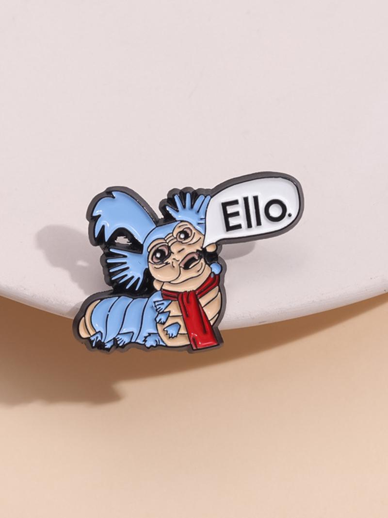 Cartoon Monster Design Brooch, Cute Cartoon Badge for Daily Clothing Decor, Trendy All-match & Exquisite Brooch for Birthday Gift, Fashion Accessory