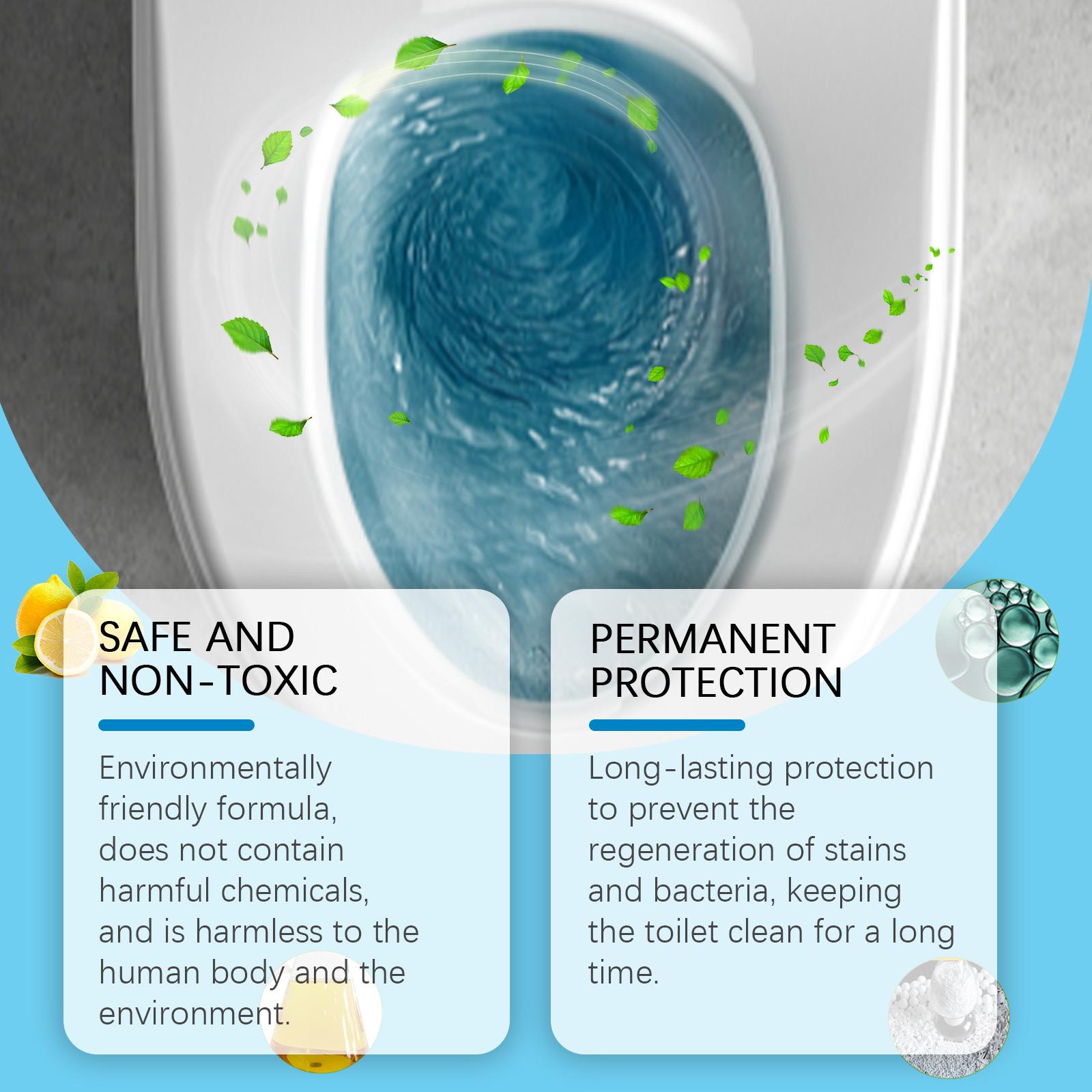 Jakehoe Splash Foam Toilet Cleaner, Toilet Seat Cleaner Decontamination Decontamination Deodorant Toilet Cleaner