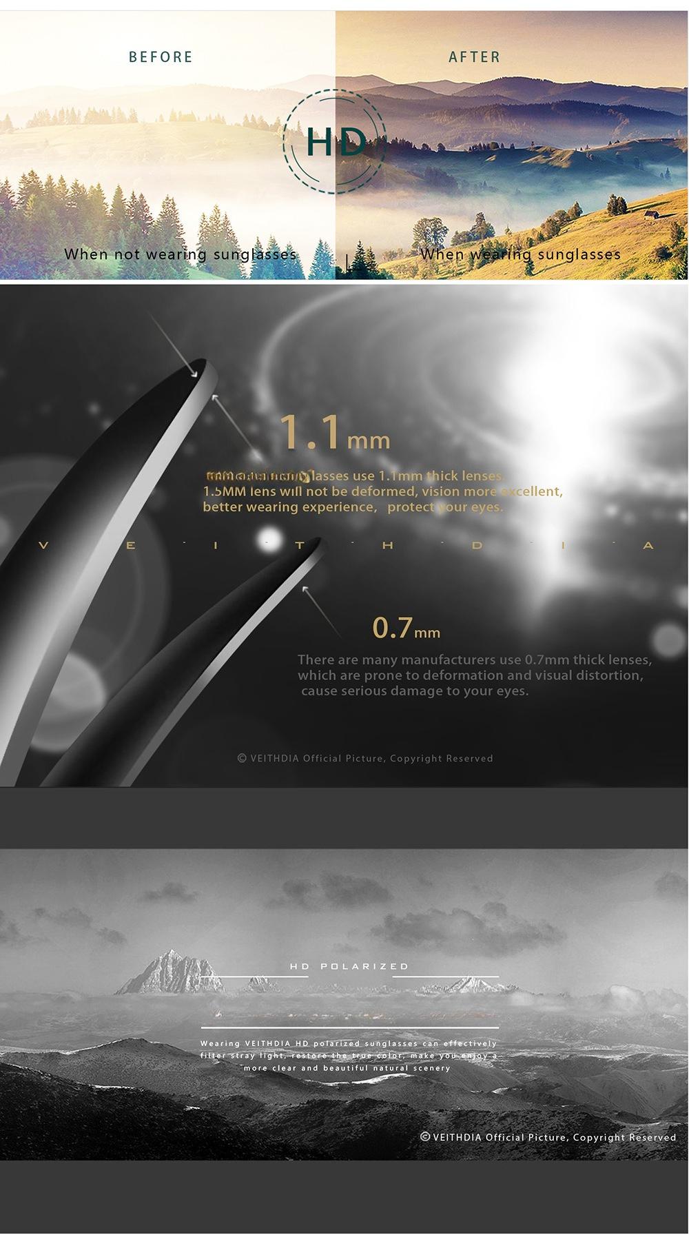 2026 new glasses polarized light color-changing square fashion sunglasses sun protection UV protection plastic sunglasses new 7918