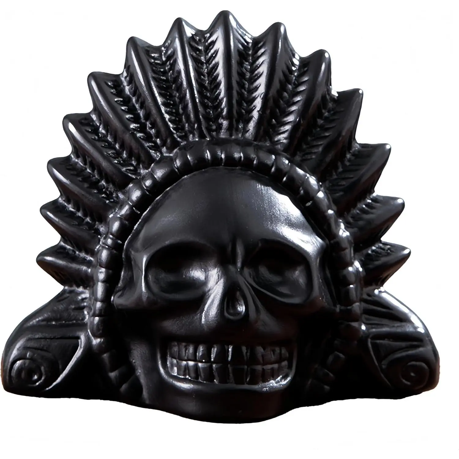 Screaming Aztec Death Whistle Loudest 125+ Decibels Loudest Screaming Death Whistle Mayan Culture Skull Azteca War Silbato Aztec Bagpipes Scary Screams For Halloween, & Decor